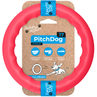 Іграшка для собак Collar PitchDog Кільце для апортування 17 см рожеве (62367)