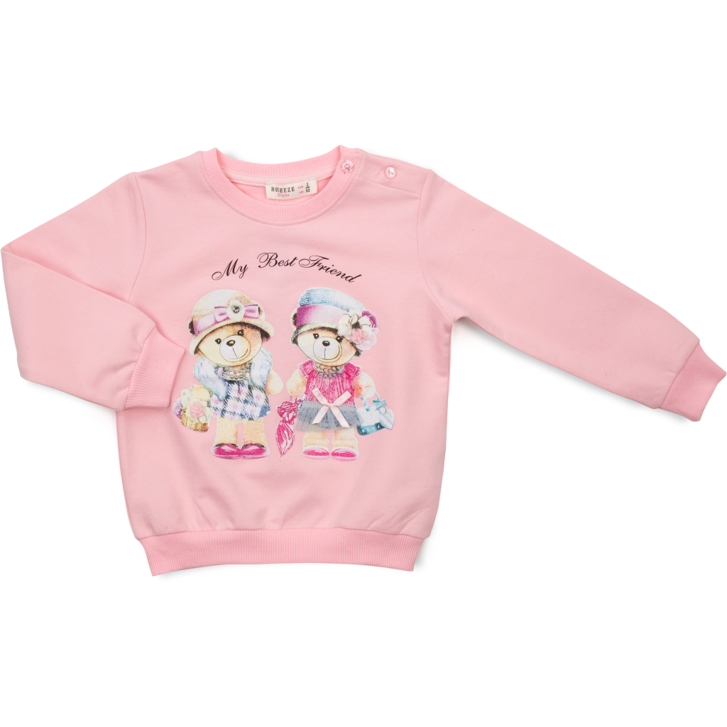 Набір дитячого одягу Breeze з ведмедиками (16102-104G-pink)