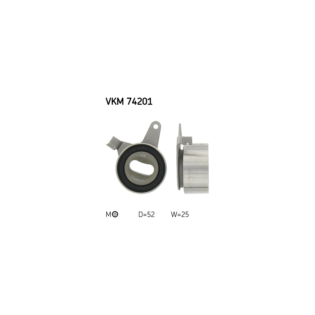 Ролик натягувача ременя SKF VKM 74201 Ролик натягувача ременя SKF VKM 74201