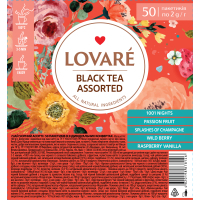 Lovare Assorted Black Tea 5 types of 10 pcs (lv.78146)