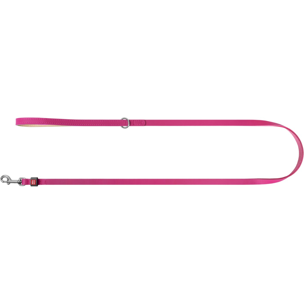 Повідець для котів WAUDOG Classic XXS-XS Ш 12 мм Д 122 см рожевий (60327)