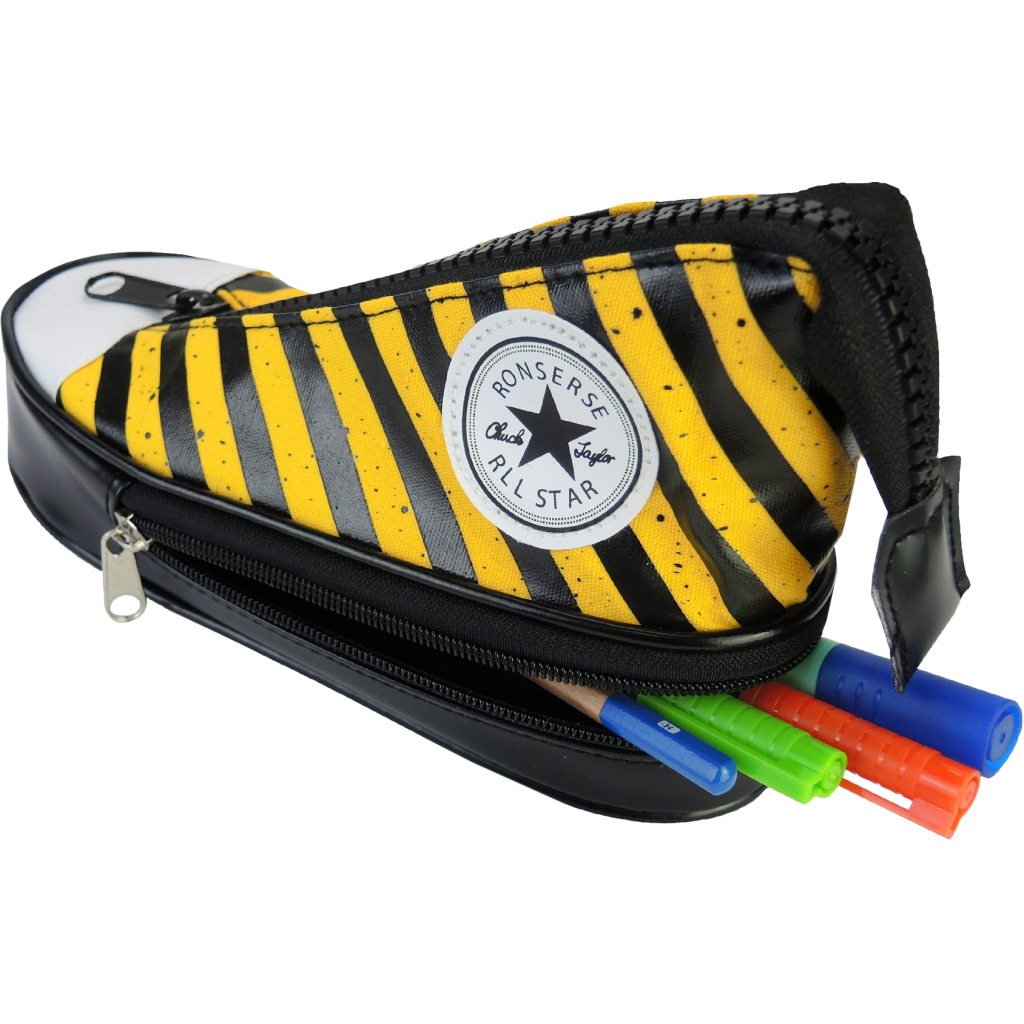 Пенал Cool For School 2 відділення Жовтий (CF6296-yellow) Пенал Cool For School 2 відділення Жовтий (CF6296-yellow)