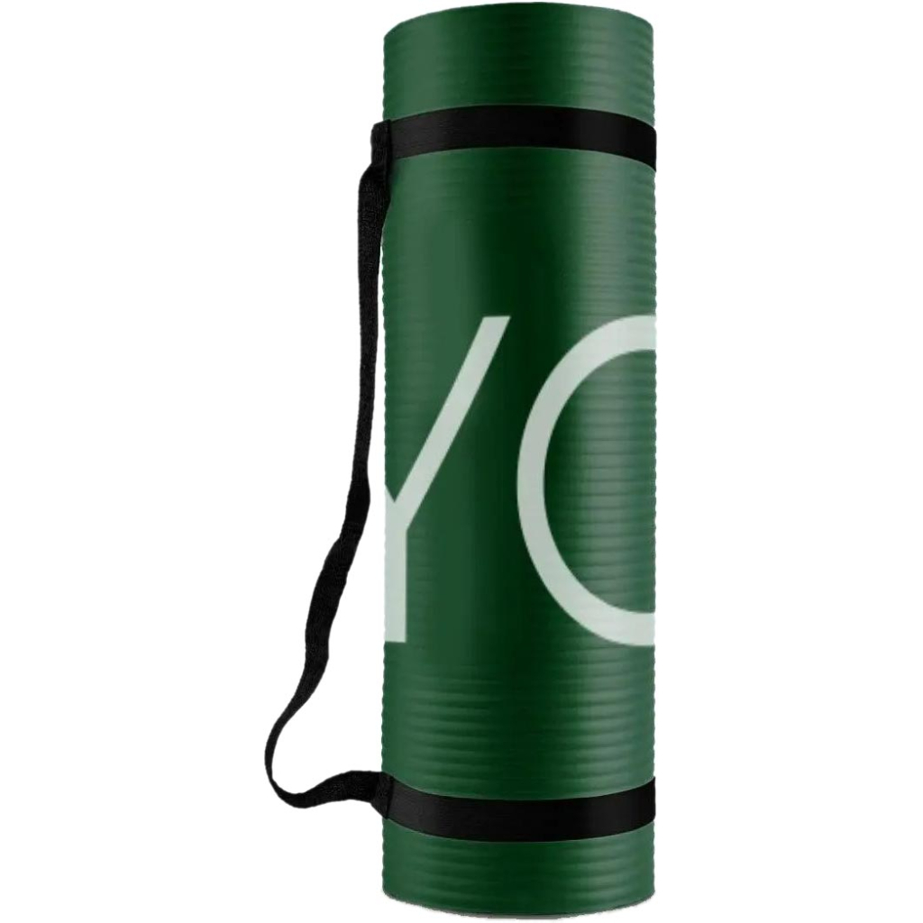 Килимок для йоги PowerPlay 4151 NBR Performance Mat 183 x 61 x 1.5 см Зелений (PP_4151_Green)