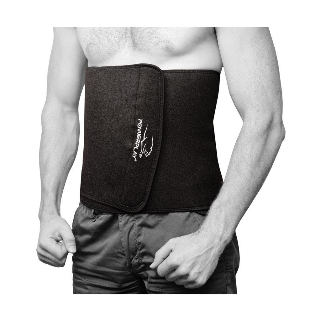 Пояс для схуднення PowerPlay 4301 100 х 30 см Чорний (PP_4301_Black_100)