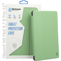 Чохол до планшета BeCover Tri Fold Soft TPU Silicone Xiaomi Mi Pad 6 / 6 Pro 11" Green (709671)