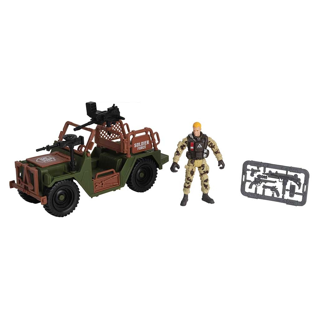 Ігровий набір Chap Mei Солдати PATROL JEEP (545301-1) Ігровий набір Chap Mei Солдати PATROL JEEP (545301-1)