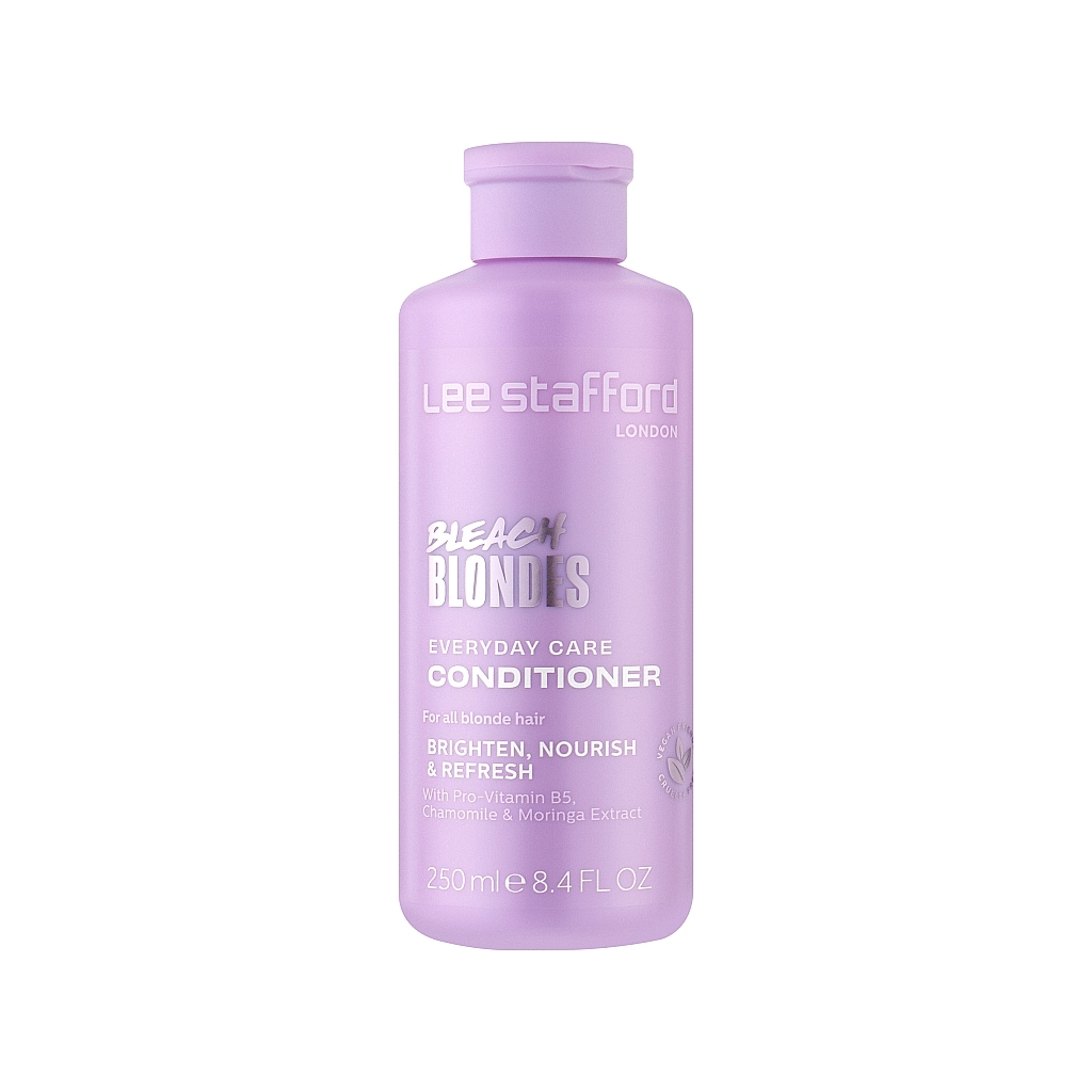 Кондиціонер для волосся Lee Stafford Bleach Blondes Everyday Care Conditioner Щоденний для освітленого волосся 250 мл (5060282705678)