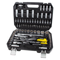 Sigma tool set of sockets and bits 1/4", 1/2" 94pcs CrV mid (6003761)