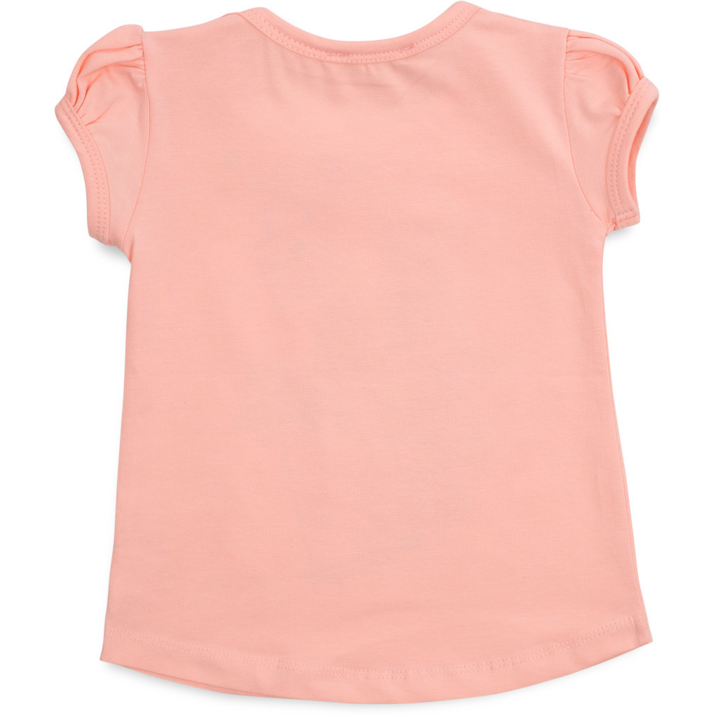Футболка дитяча Breeze з дівчинкою (18735-104G-peach)