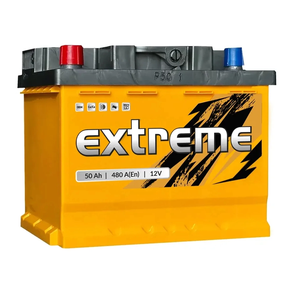 Акумулятор автомобільний Extreme 6CT-50 Аз (1)