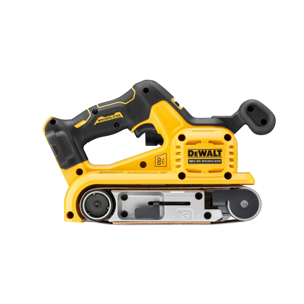 Шліфувальна машина DeWALT XR Li-Ion 18 В, 198-320 м/хв, стрічка 75х533 мм, TSTAK (без АКБ та ЗП) (DCW220NT)