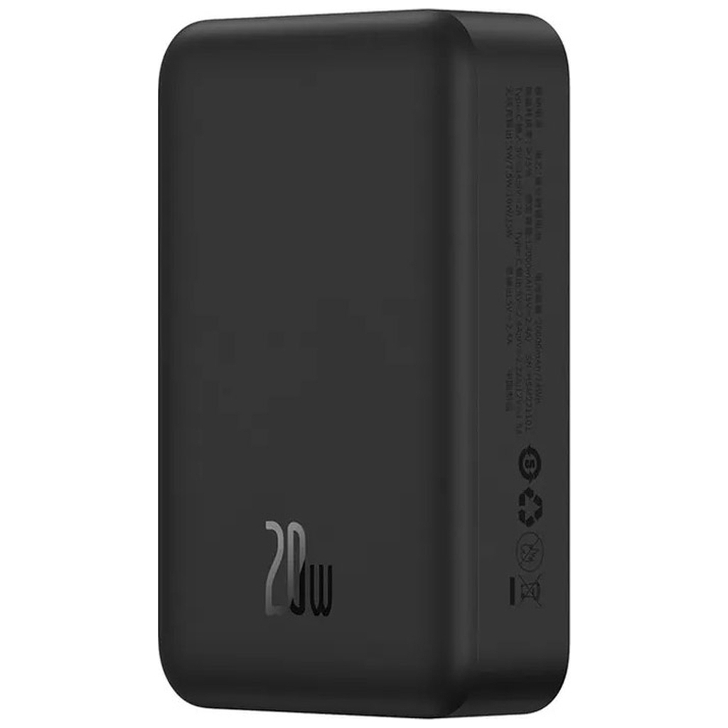 Батарея універсальна Baseus Magnetic Mini 20000mAh 20W, Black (P10022102112-01 / PPCXM20)