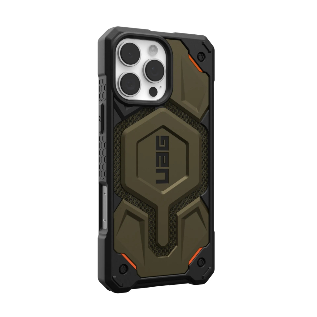Чохол до мобільного телефона UAG iPhone 16 Pro Max Monarch Pro Magsafe Kevlar Element Green (11445711397B) Чохол до мобільного телефона UAG iPhone 16 Pro Max Monarch Pro Magsafe Kevlar Element Green (11445711397B)