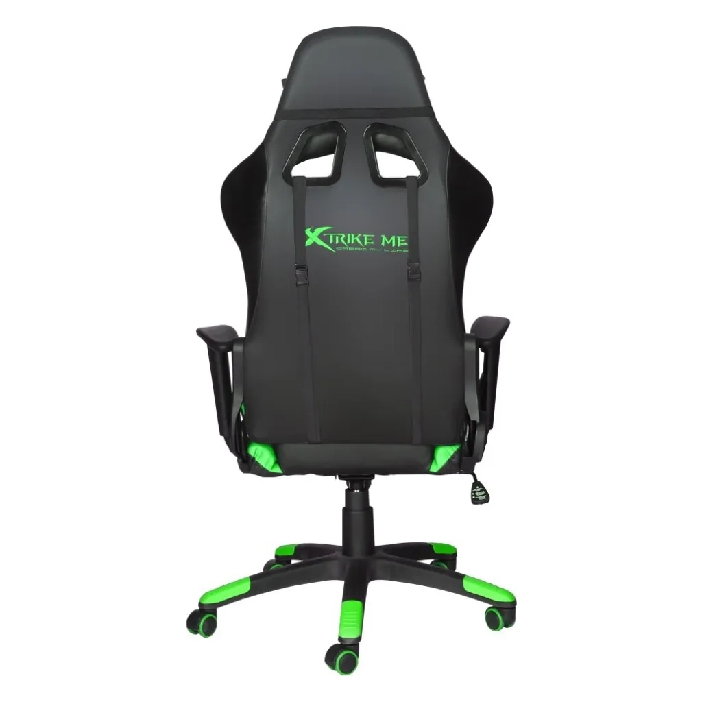 Крісло ігрове Xtrike ME Advanced Gaming Chair GC-905 Black/Green (GC-905GN)