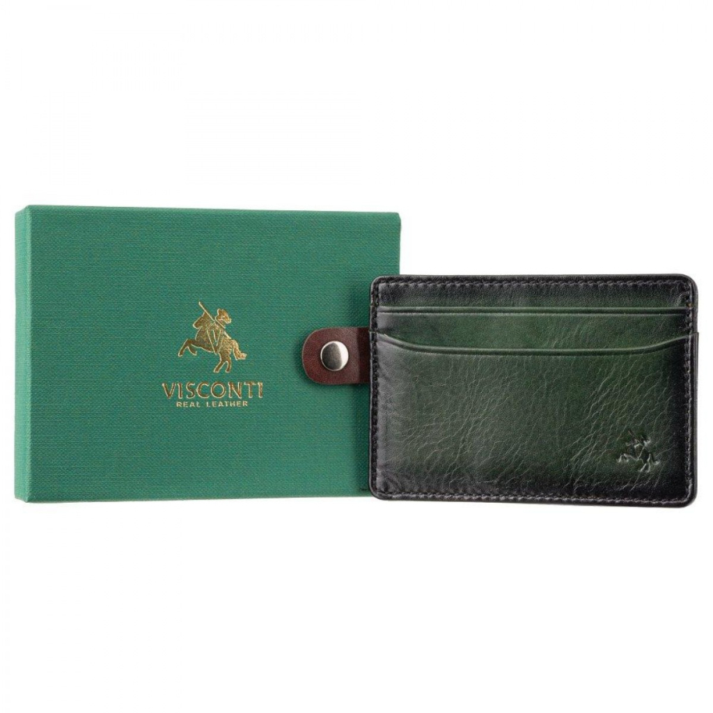 Кардхолдер Visconti AT54 Evan Burnish Green (AT54 GREEN)