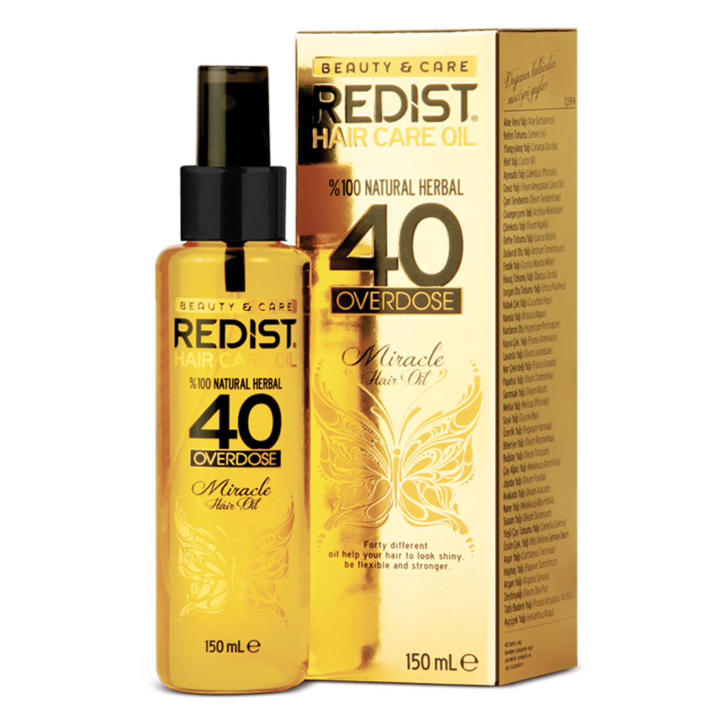 Олія для волосся Redist Professional Hair Care Oil 40 Overdose 150 мл (8697926006593)