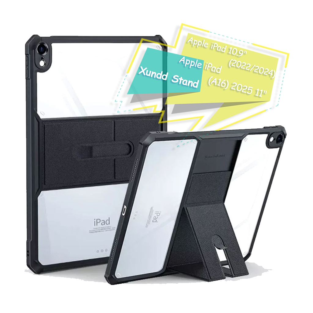 Чохол до планшета Xundd Stand Apple iPad 10.9" (2022/2024)/iPad (А16) 2025 11" Black (713247)