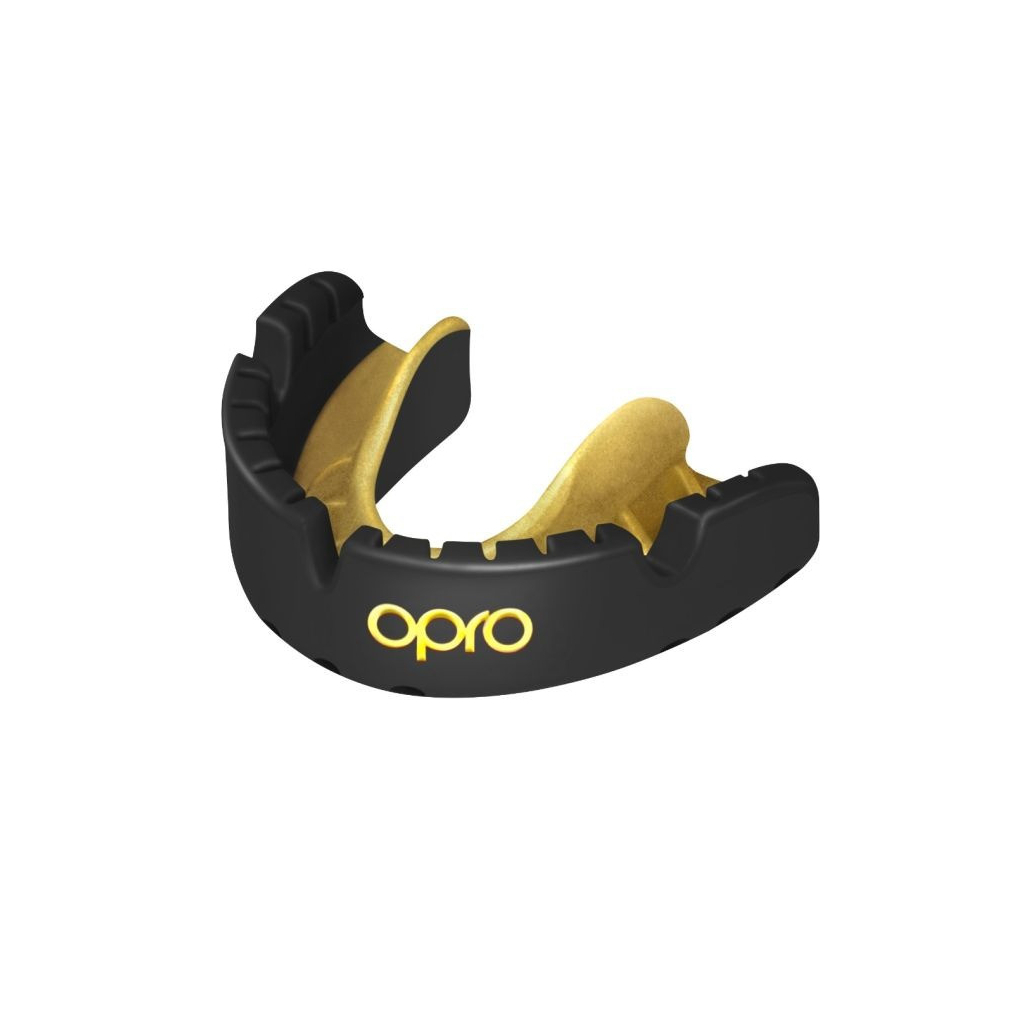 Капа Opro Gold Braces під брекети Blackl/Gold (102506001) (Gold_Braces_Bl/Gold)