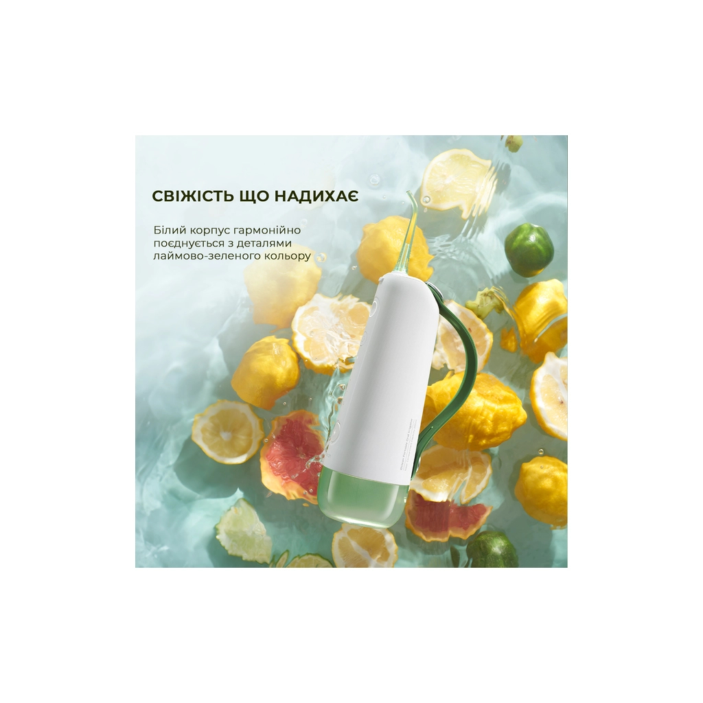 Іригатор Oclean W10 Green NEW-2 NOZZLES (6970810555745)