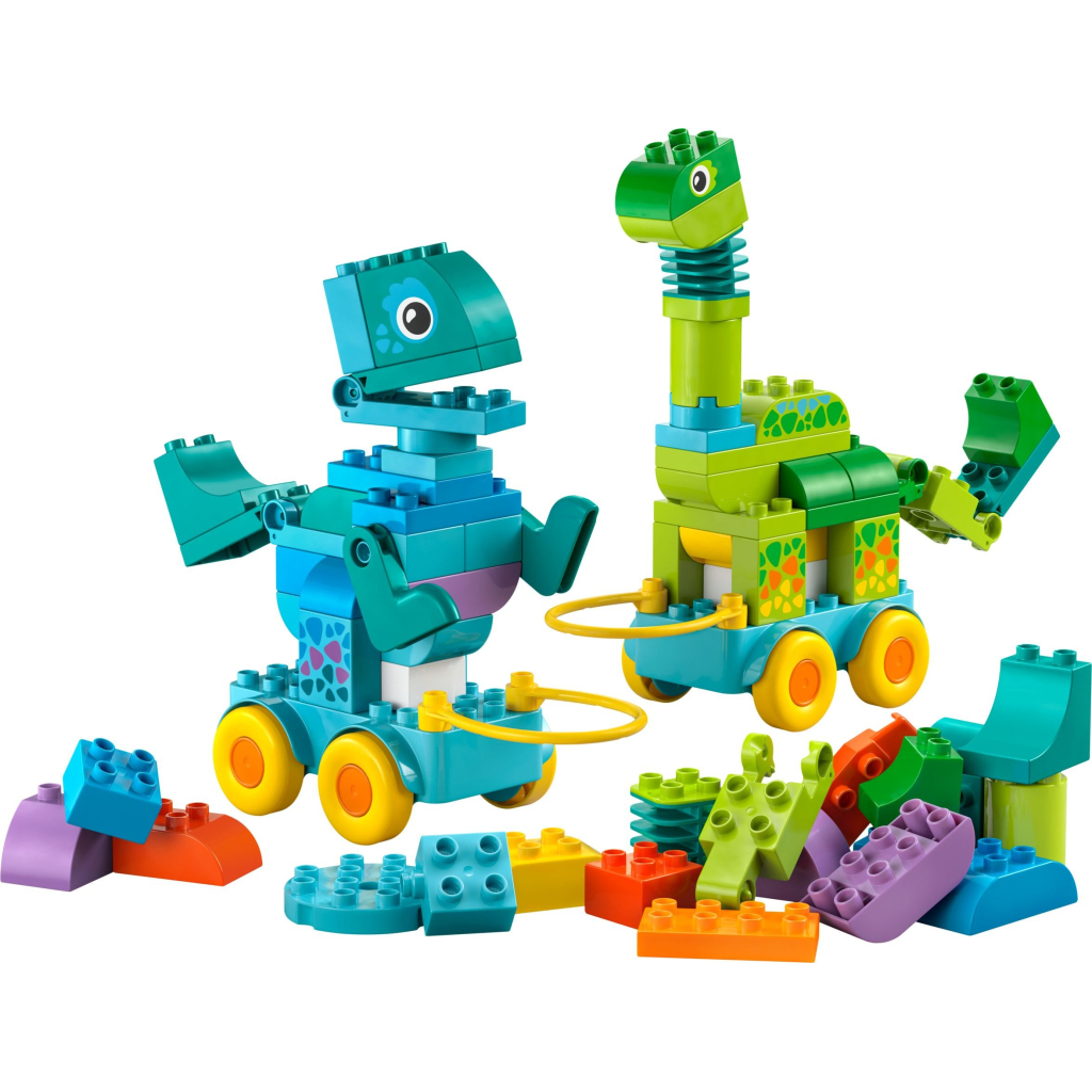 Конструктор LEGO DUPLO Динозаври на колесах 3 в 1 (10451)