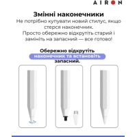 Стилус AirOn AirPen 3 White (6126755803224)