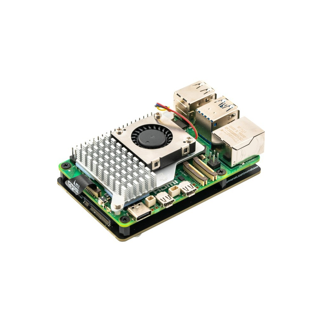 Додаткове обладнання до промислового ПК Pimoroni Плата розширення NVMe Base для Raspberry Pi 5 (PIM699)