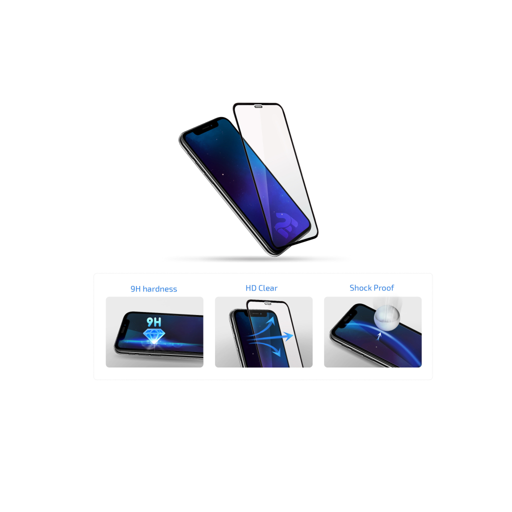 Скло захисне 2E Apple iPhone 16 Pro Max 2.5D FCFG black (2E-IP-16PM-6.9-SMFCFG-BB)