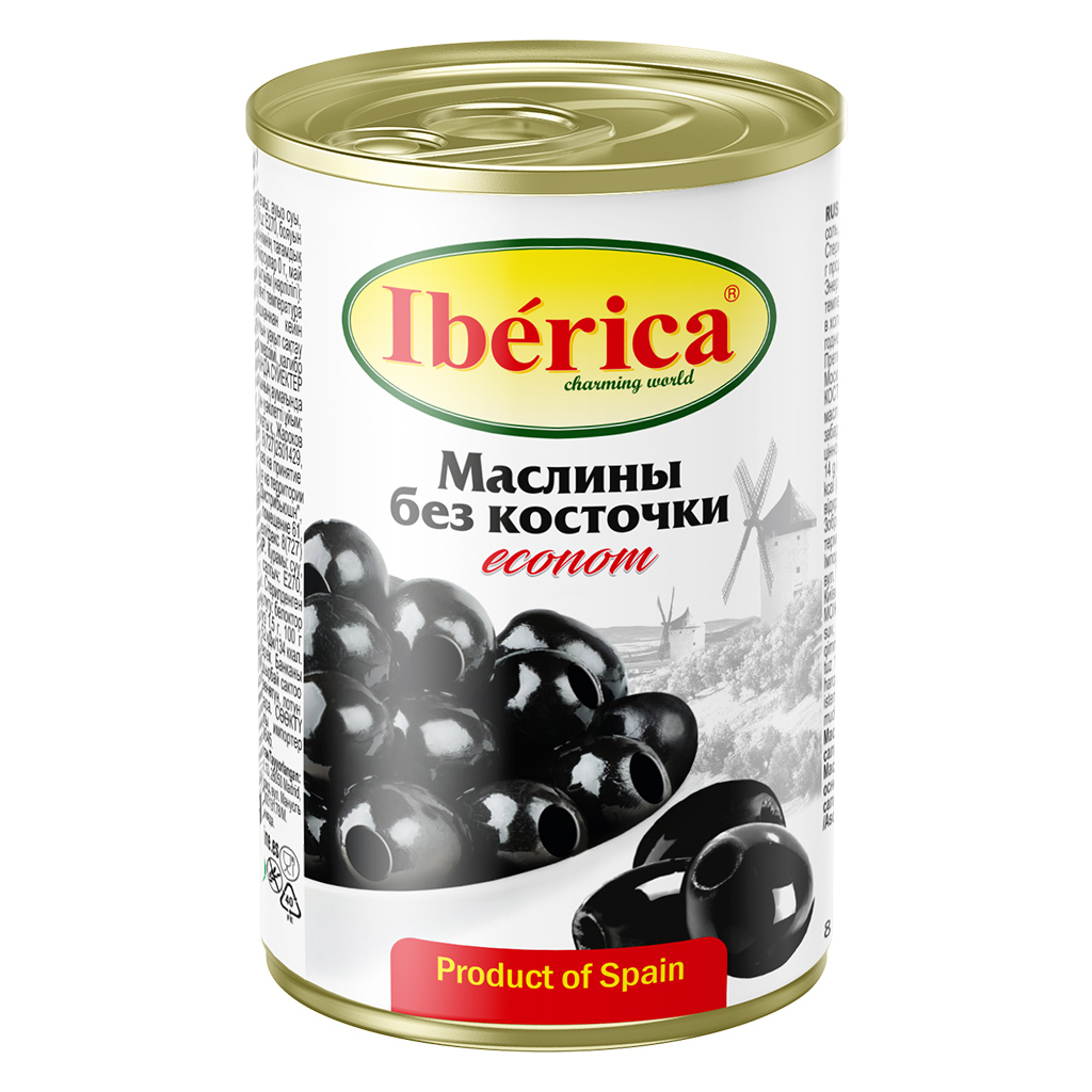 Овочева консервація Iberica Маслини Econom без кісточки 280 г (8436024297713) Овочева консервація Iberica Маслини Econom без кісточки 280 г (8436024297713)