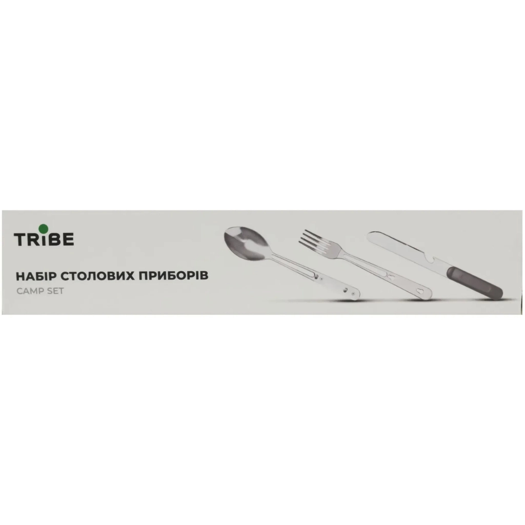 Набір туристичного посуду Tribe Camp Set сталевий (T-FC-0036-metal) Набір туристичного посуду Tribe Camp Set сталевий (T-FC-0036-metal)