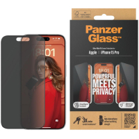 Скло захисне PANZERGLASS Privacy iPhone 15 Pro (PG_P2810)