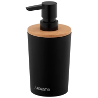 Дозатор для рідкого мила ARDESTO Minimalism Чорний 380 мл (ARHB3104BB)