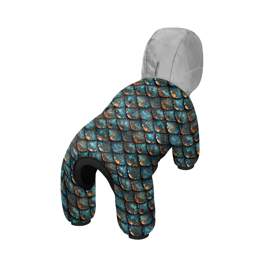 Комбінезон для тварин WAUDOG Clothes "Луска" XS22 (415-0179)