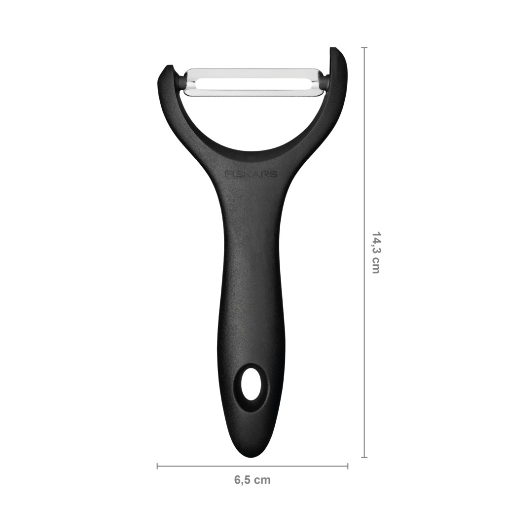 Овочечистка Fiskars Essential з поперечним лезом (1065599) Овочечистка Fiskars Essential з поперечним лезом (1065599)