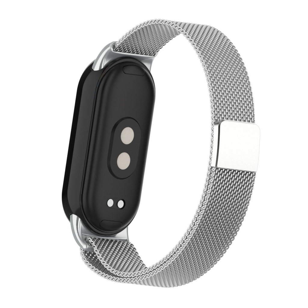 Ремінець до фітнес браслета Armorstandart Milanese Magnetic для Xiaomi Smart Band 10/9/8 Silver (ARM86892) Ремінець до фітнес браслета Armorstandart Milanese Magnetic для Xiaomi Smart Band 10/9/8 Silver (ARM86892)