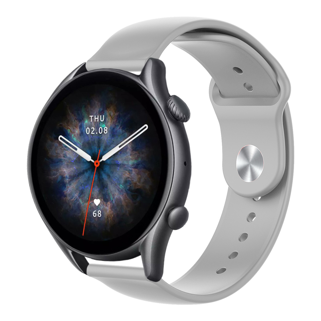 Ремінець до смарт-годинника Armorstandart Silicone Watch Strap 22mm Light Grey (ARM80664) Ремінець до смарт-годинника Armorstandart Silicone Watch Strap 22mm Light Grey (ARM80664)