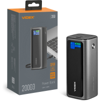 Батарея універсальна Videx 20000mAh 130W PD/100W TFT LCD Display (VPB-350-G)