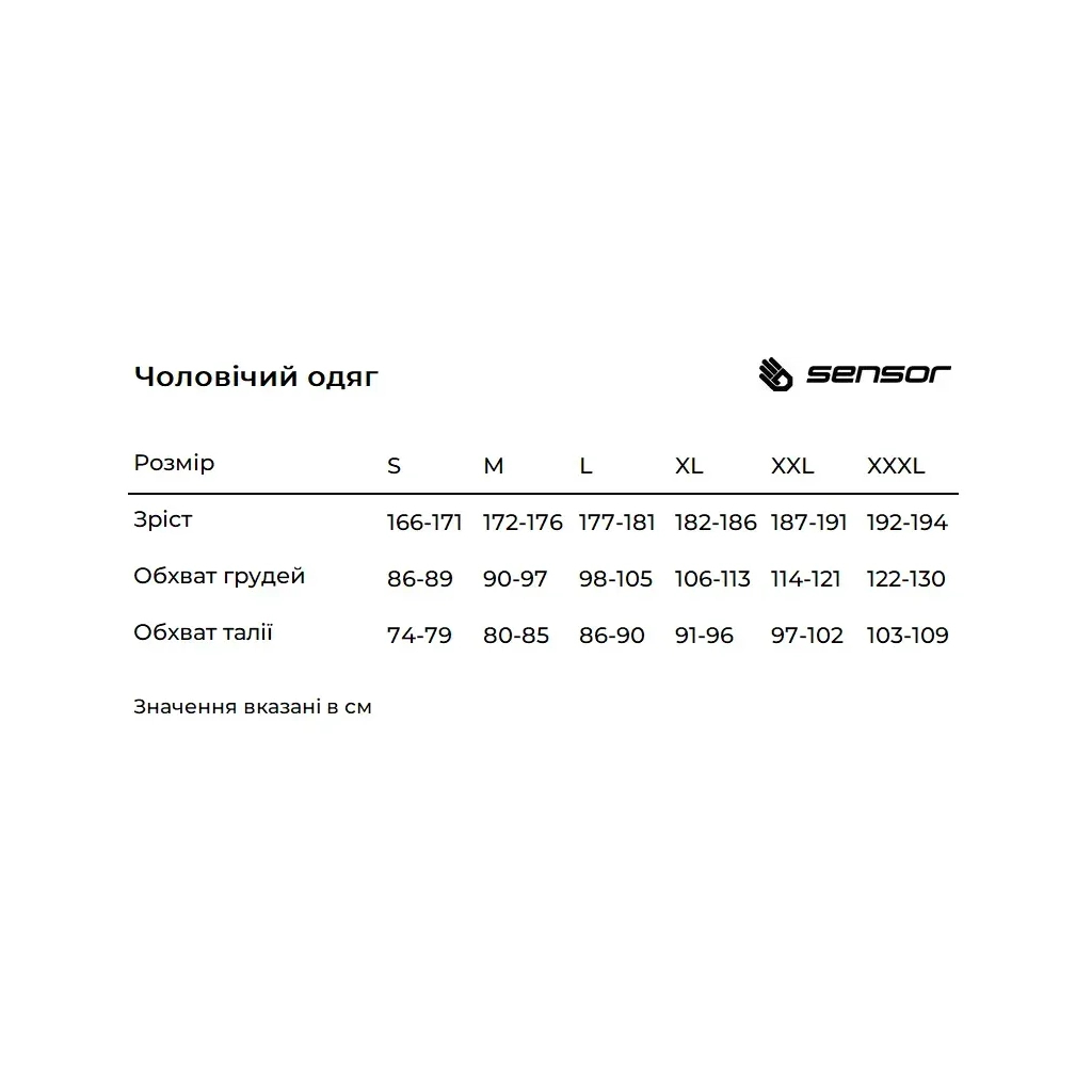 Термоштани Sensor Double Face 24000005 чорні M (SM23DF-black-M)