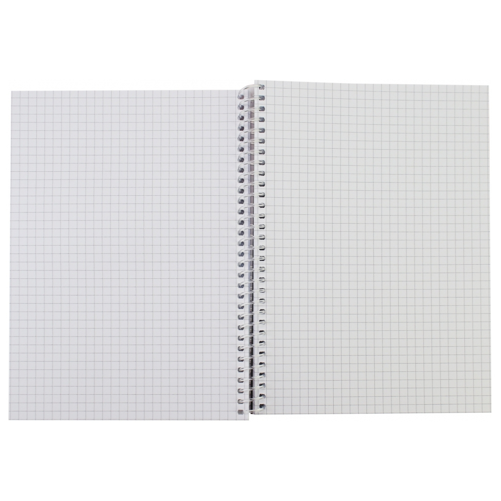 Блокнот Maxi А5, пластикова обкладинка, спіраль, 80 арк., клітинка (MX21950-01) Блокнот Maxi А5, пластикова обкладинка, спіраль, 80 арк., клітинка (MX21950-01)