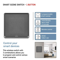 Розумний вимикач EMOS H5014 1 buttons ZigBee 3.0 (H5014)