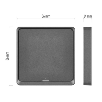 Розумний вимикач EMOS H5014 1 buttons ZigBee 3.0 (H5014)