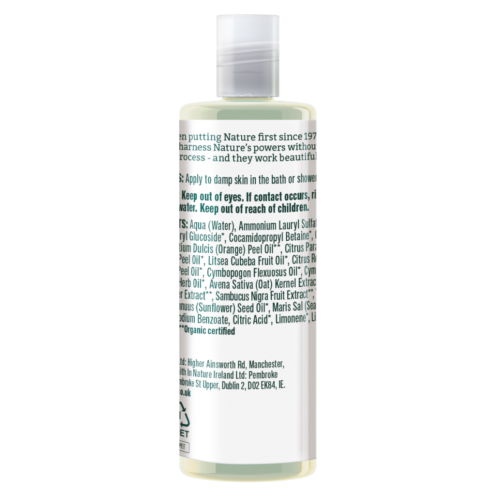 Гель для душу Faith in Nature Натуральний З грейпфрутом та апельсином 100 мл (708002301674)