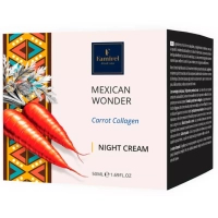 Face cream Famirel Mexican Wonder Night with carrot and collagen 50 ml (7290114086974)