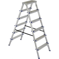ELKOP stepladder 6 steps. top step 1.41 m, two-sided (DHR406)