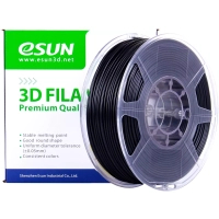 Plastic for 3D printer eSUN eABSMAX 1.75mm 1kg black (ABS-FR175B1P1)