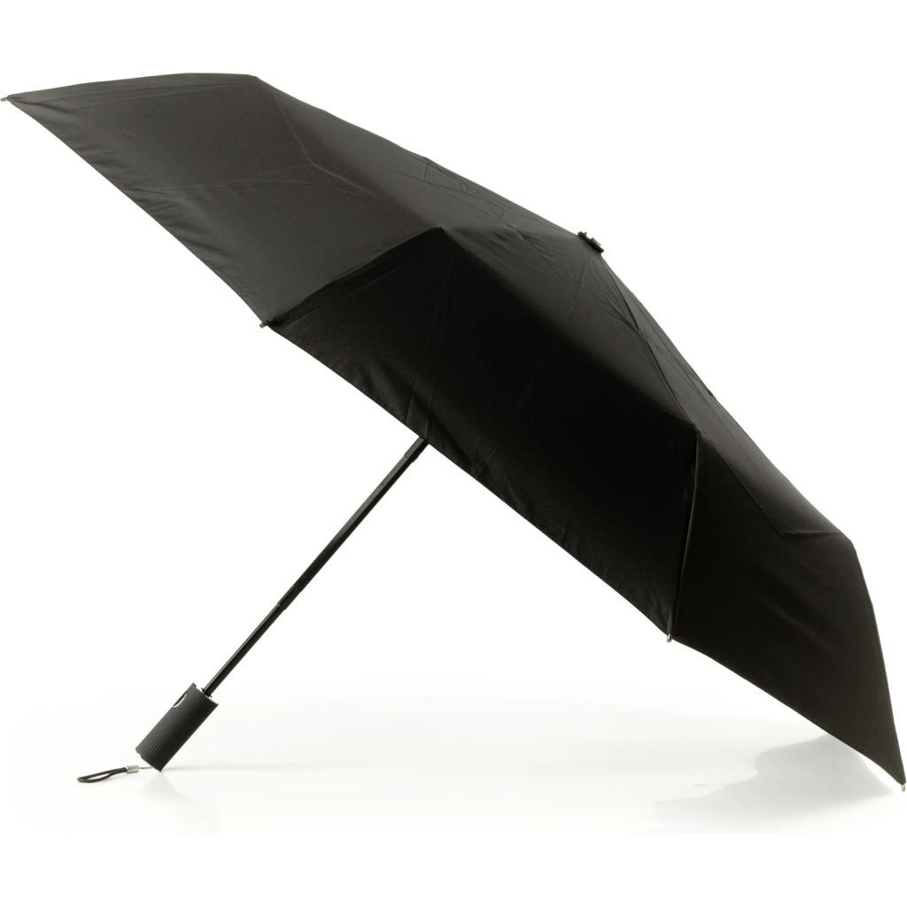 Парасоля Krago Column Black повний автомат чорний (umb-2-001)