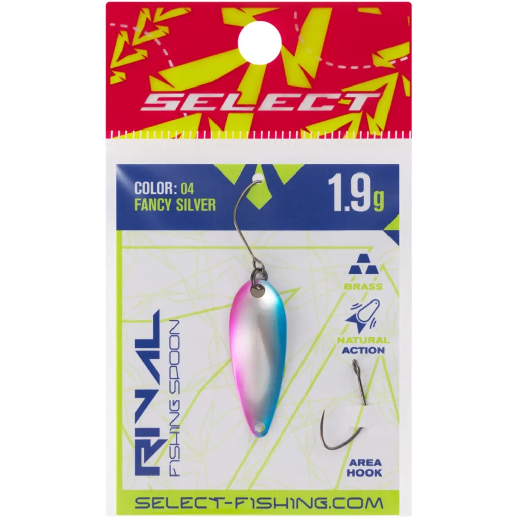 Блешня Select Rival 1.9g 30mm 04 Fancy Silver (1870.79.84) Блешня Select Rival 1.9g 30mm 04 Fancy Silver (1870.79.84)