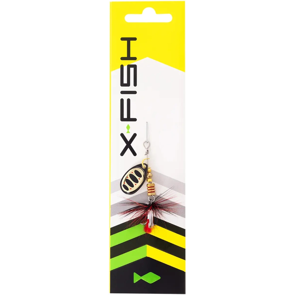 Блешня X-Fish Termite 2.5g 1 Nikel gold (1917.06.87)