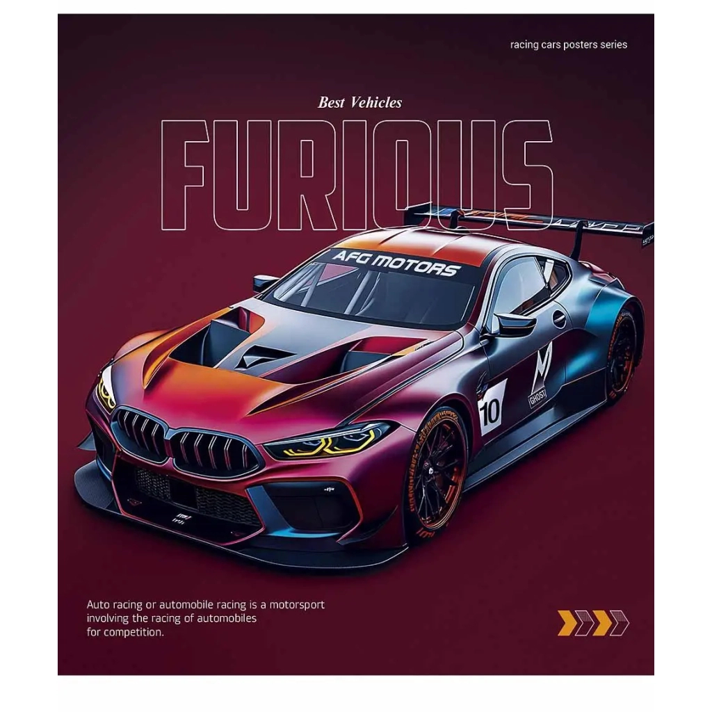 Зошит Школярик Cars posters 96 аркушів клітинка (096-3572K) Зошит Школярик Cars posters 96 аркушів клітинка (096-3572K)