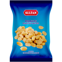 Nuts Sultan Roasted salted peanuts 120 g (slt.50540)
