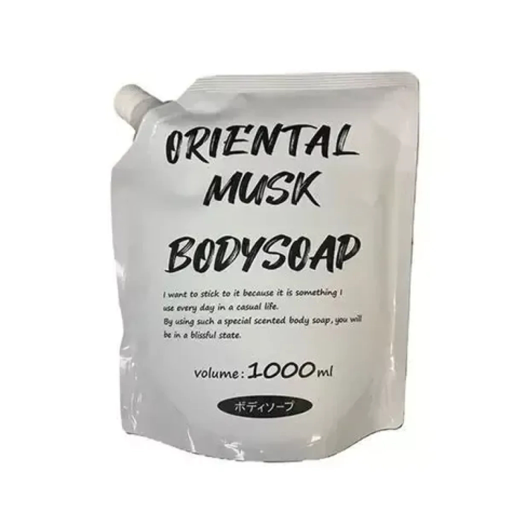 Рідке мило Rocket Soap Body Soap pH-балансоване Мускус Змінний блок 1 л (4571113802011)